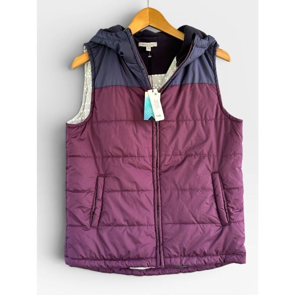 🎉5 for $45🎉 ocean coast puffer vest jacket size S
